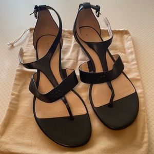 Brand new Coach Wedge Heel Black Sandals.